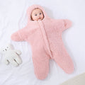 winter baby pink hoodie